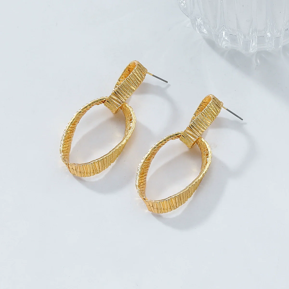 Wholesale Women's Fashion Earrings Zinc Alloy Geometric Pattern Electroplating - Image 4