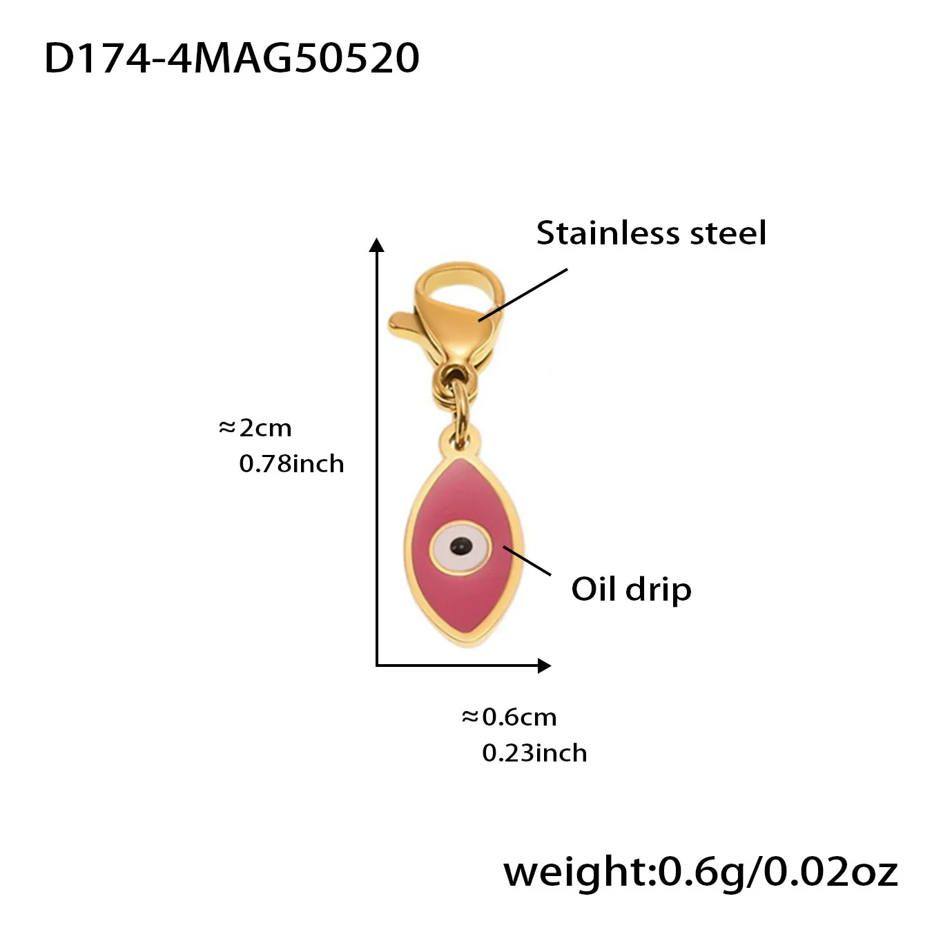 Wholesale Women's Fashion Electroplated Stainless Steel Geometric Ferris Wheel Enamel Glaze Bracelet Luxury Jewelry - Image 17