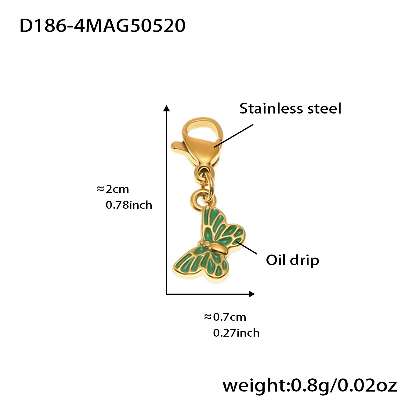 Wholesale Women's Fashion Electroplated Stainless Steel Geometric Ferris Wheel Enamel Glaze Bracelet Luxury Jewelry - Image 25