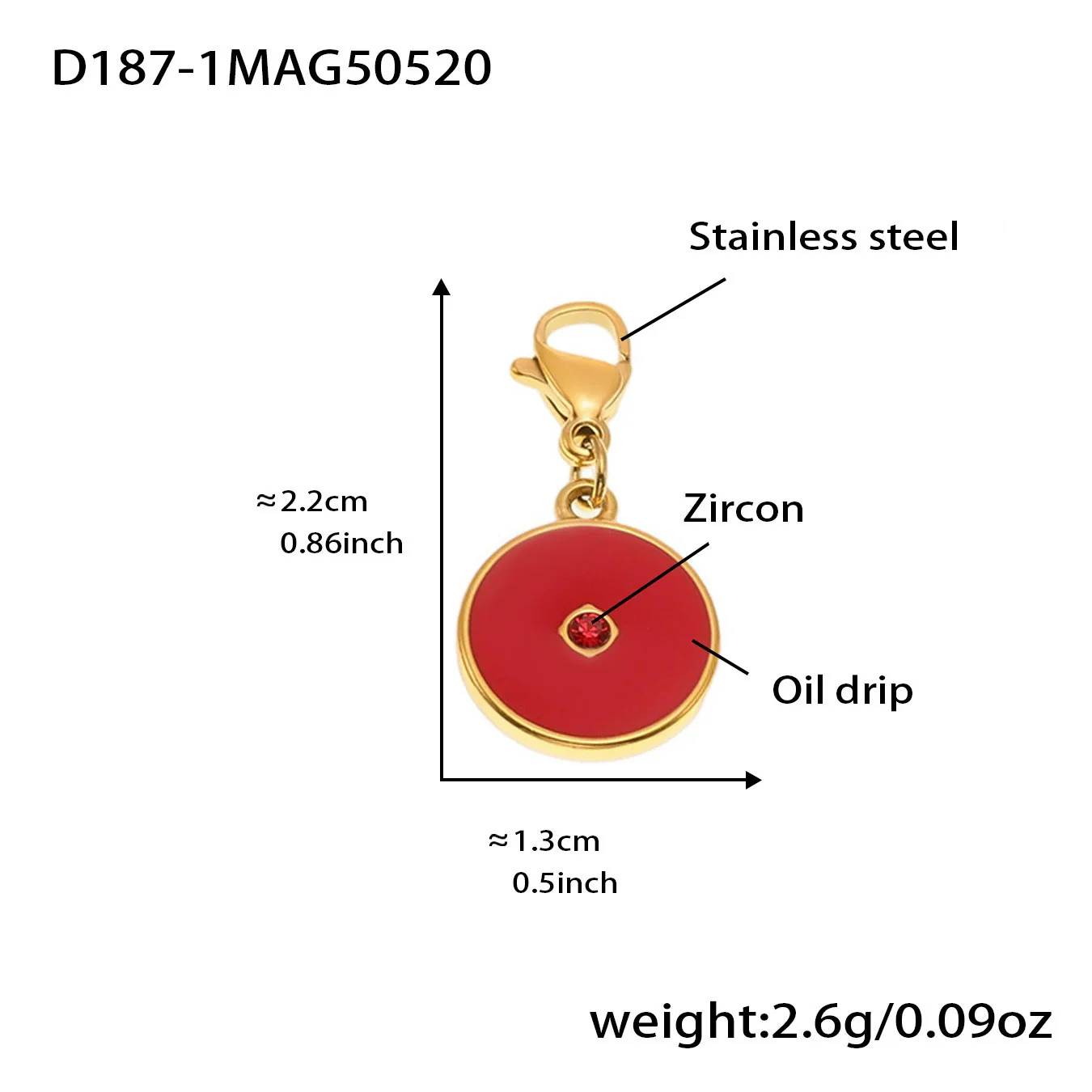 Wholesale Women's Fashion Electroplated Stainless Steel Geometric Ferris Wheel Enamel Glaze Bracelet Luxury Jewelry - Image 27