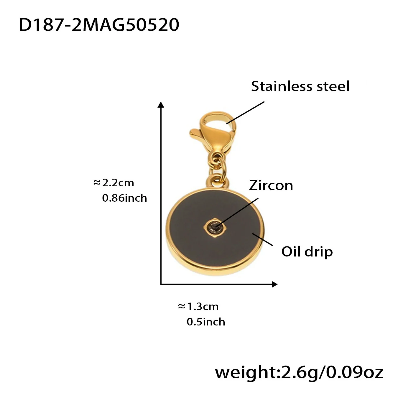 Wholesale Women's Fashion Electroplated Stainless Steel Geometric Ferris Wheel Enamel Glaze Bracelet Luxury Jewelry - Image 28