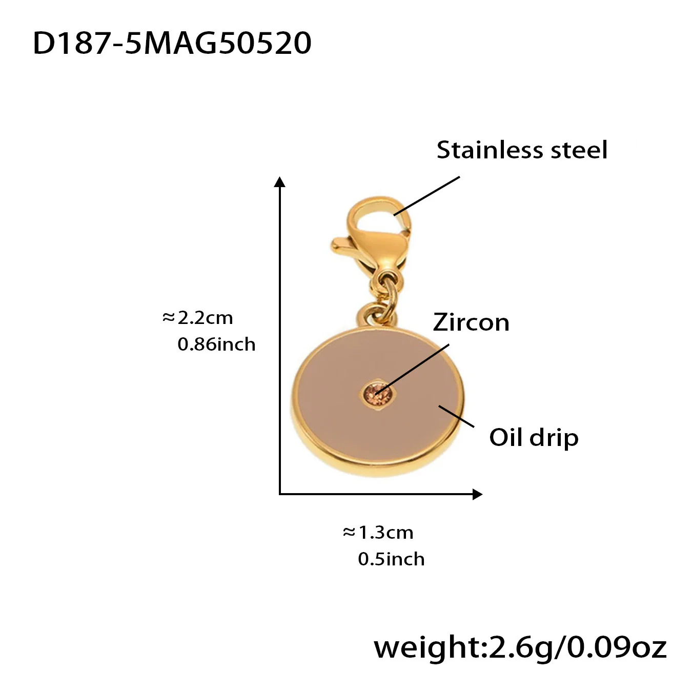 Wholesale Women's Fashion Electroplated Stainless Steel Geometric Ferris Wheel Enamel Glaze Bracelet Luxury Jewelry - Image 31