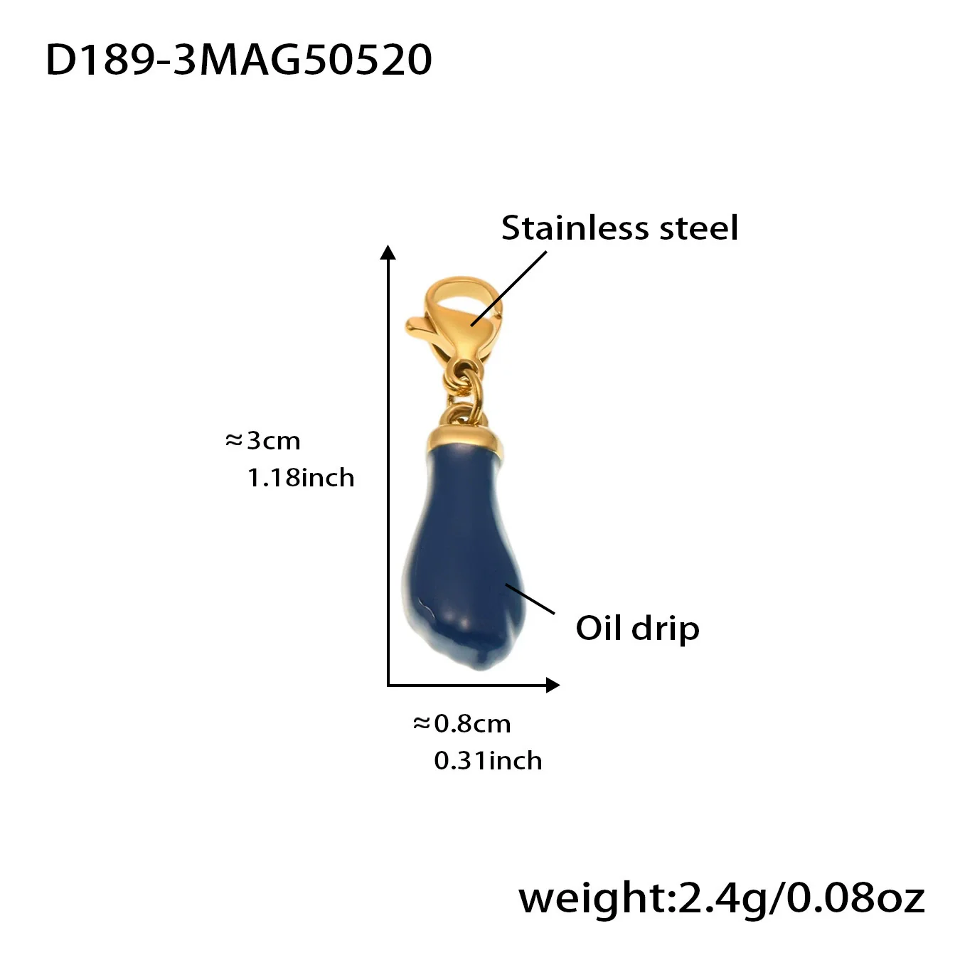 Wholesale Women's Fashion Electroplated Stainless Steel Geometric Ferris Wheel Enamel Glaze Bracelet Luxury Jewelry - Image 39