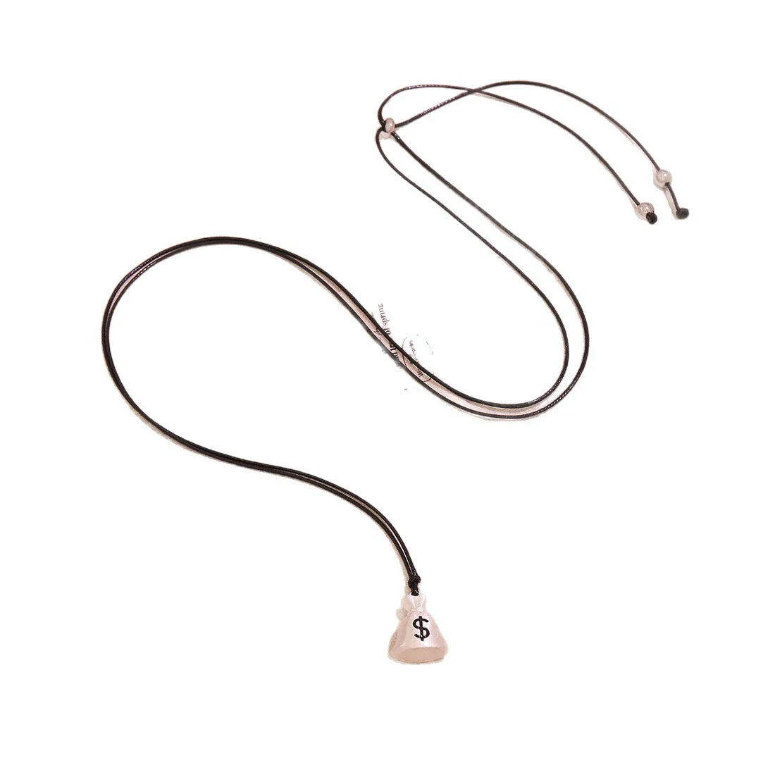 Wholesale Women's Geometric Alloy Money Bag Pendant Necklace Sweater Chain Accessories - Image 5