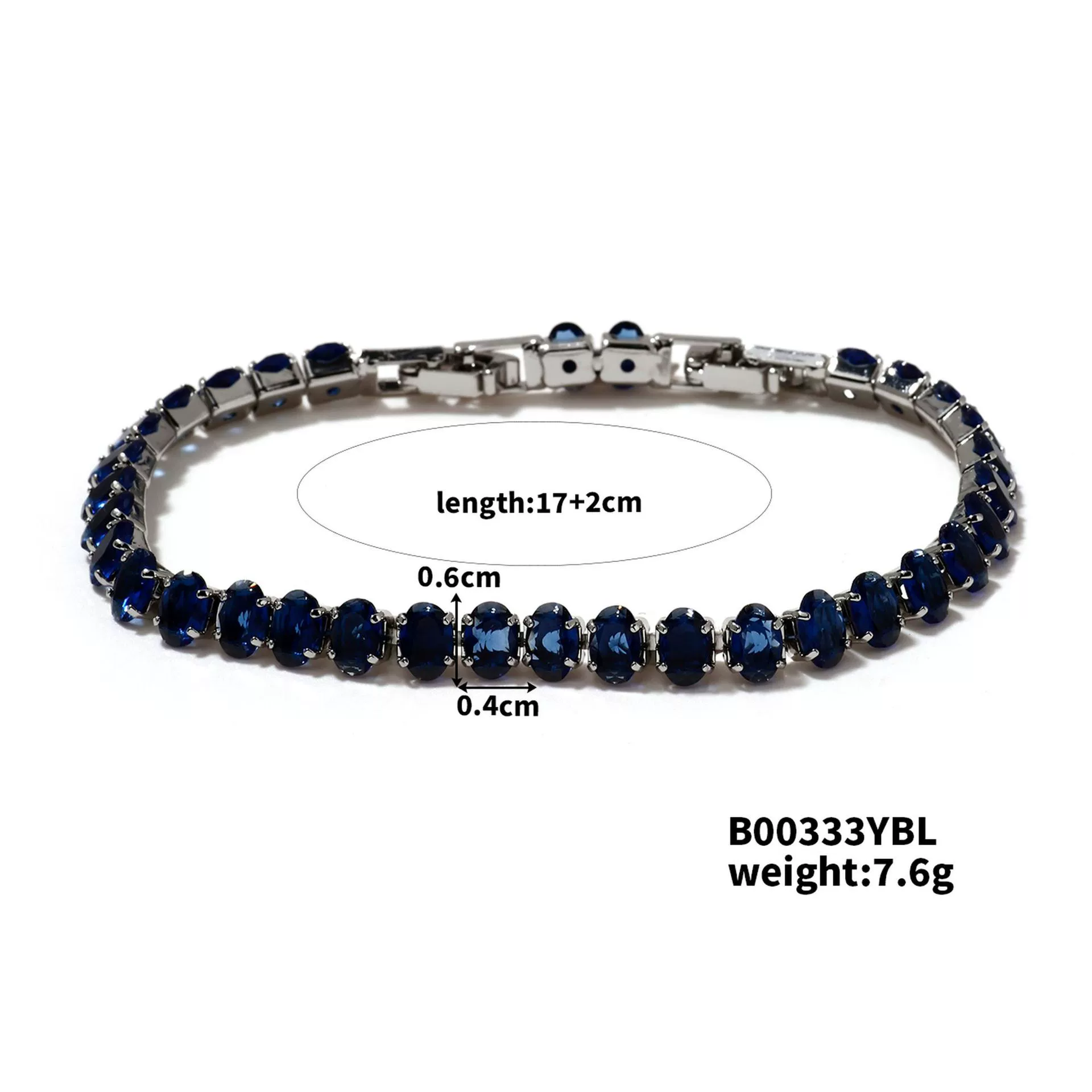 Wholesale Women's Geometric Copper Bracelet With Electroplating Treatment - Image 6