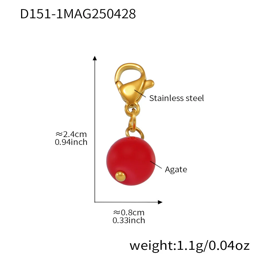 Wholesale Women's Geometric Ferris Wheel Heart Enamel Multiaccessory Necklace 18K Gold Plated Stainless Steel And Titanium Steel - Image 17