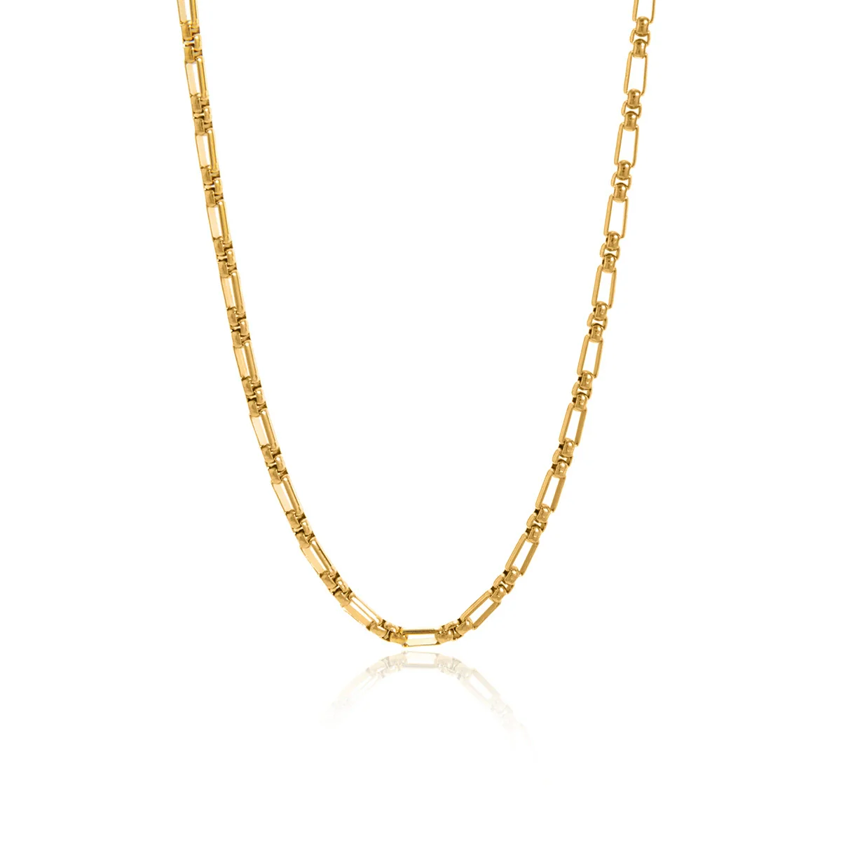Wholesale Women's Geometric Motherofpearl Stainless Steel Necklace With Vacuum Real Gold Plating - Image 5