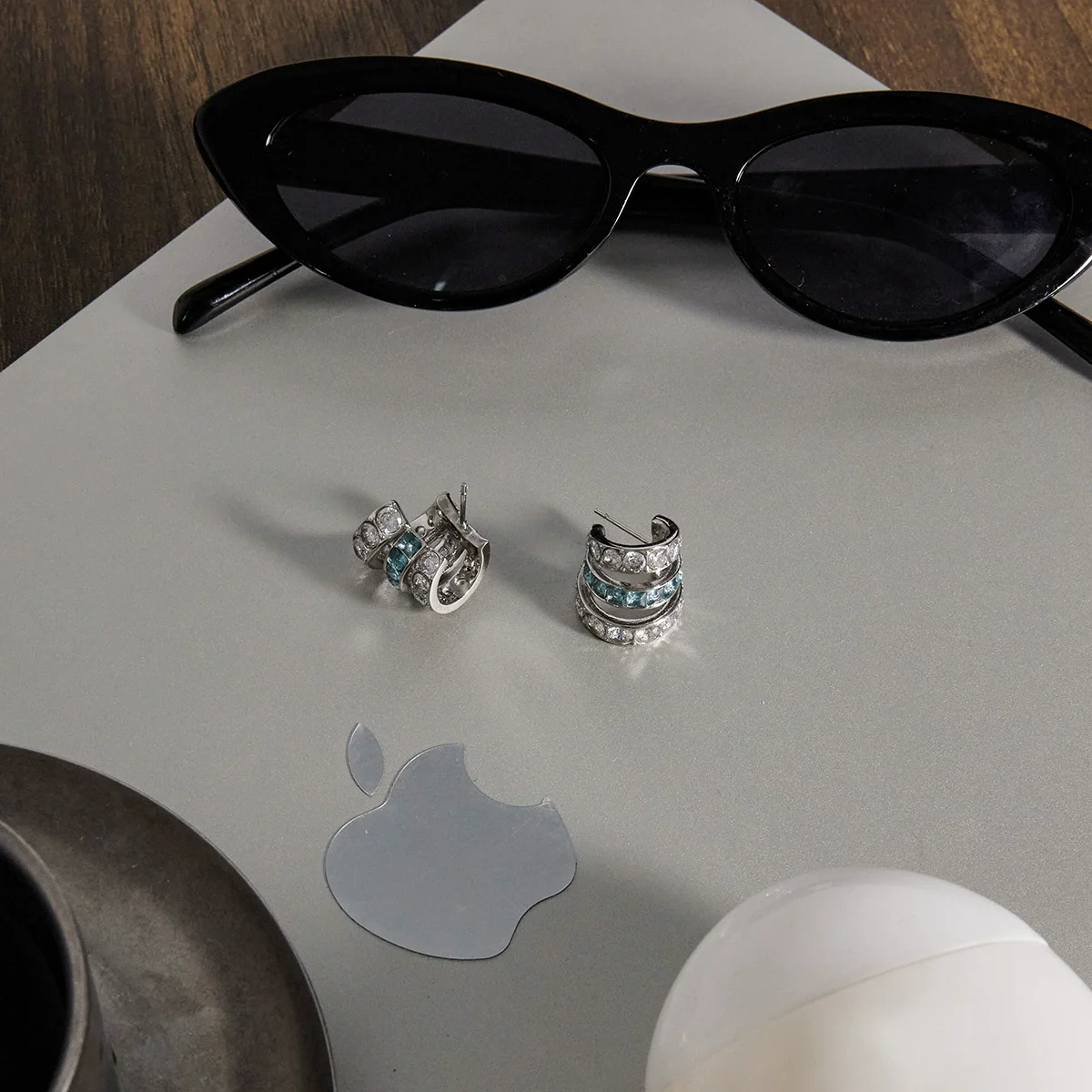 Wholesale Women's Geometric Stainless Steel And Titanium Steel Earrings With Pvd Furnace Vacuum Real Gold Plating - Image 4