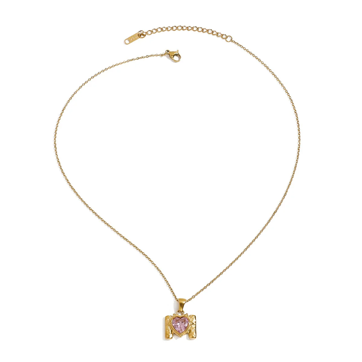 Wholesale Women's Geometric Stainless Steel And Titanium Steel Electroplated Love Cross Pendant Necklace - Image 5