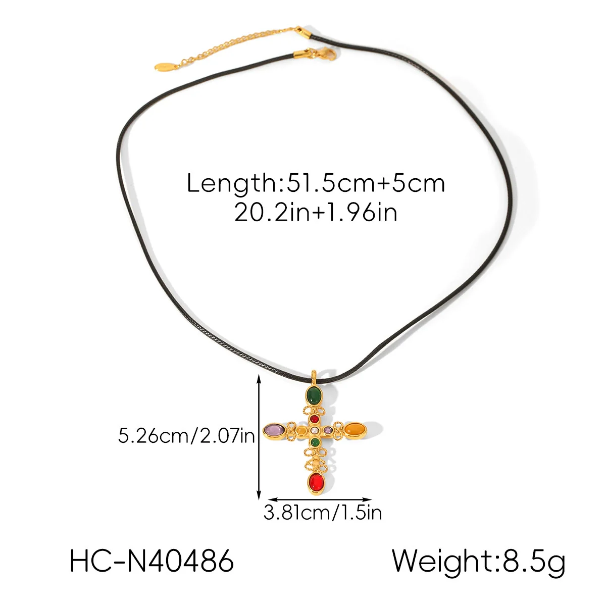 Wholesale Women's Geometric Stainless Steel Necklace With Vacuum Plating In Furnace - Image 12