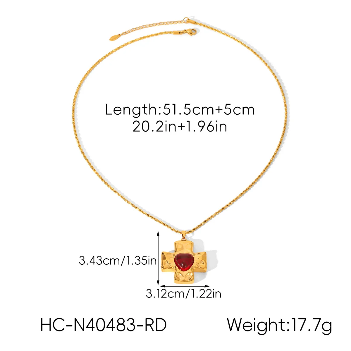 Wholesale Women's Geometric Stainless Steel Necklace With Vacuum Plating In Furnace - Image 9