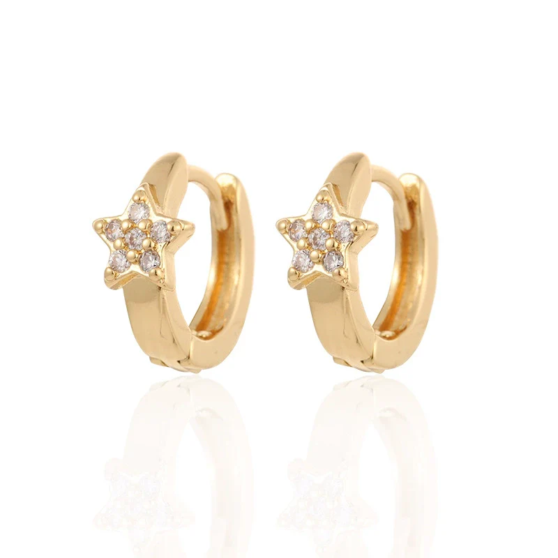 Wholesale Women's Heart Butterfly Love Star Earrings - Image 5