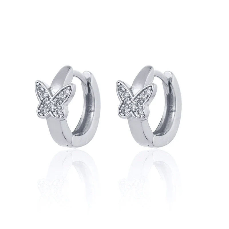 Wholesale Women's Heart Butterfly Love Star Earrings - Image 7