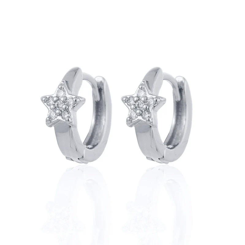 Wholesale Women's Heart Butterfly Love Star Earrings - Image 8