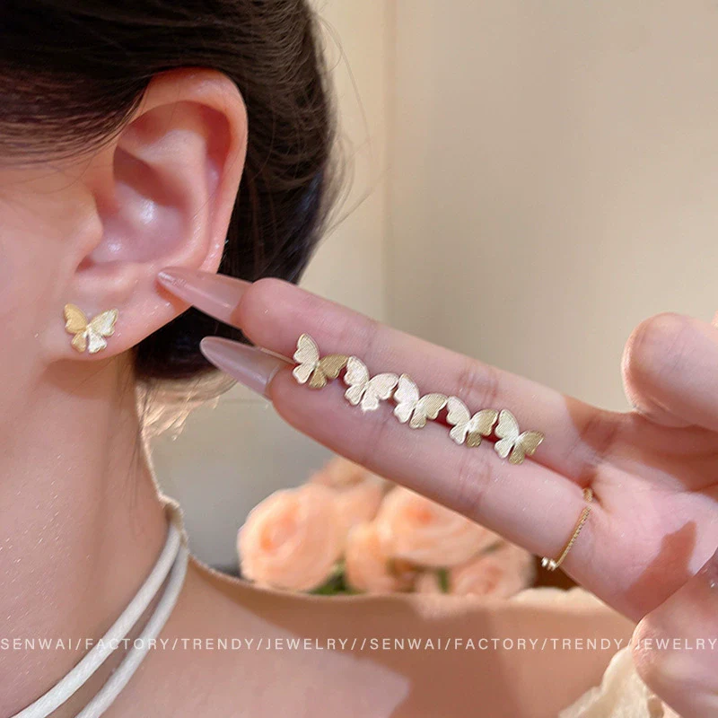 Wholesale Women's Highend Niche Simple Geometric Heart Bow Drop Shape Copper 925 Silver Needle Zircon Pearl Earrings Jewelry - Image 34