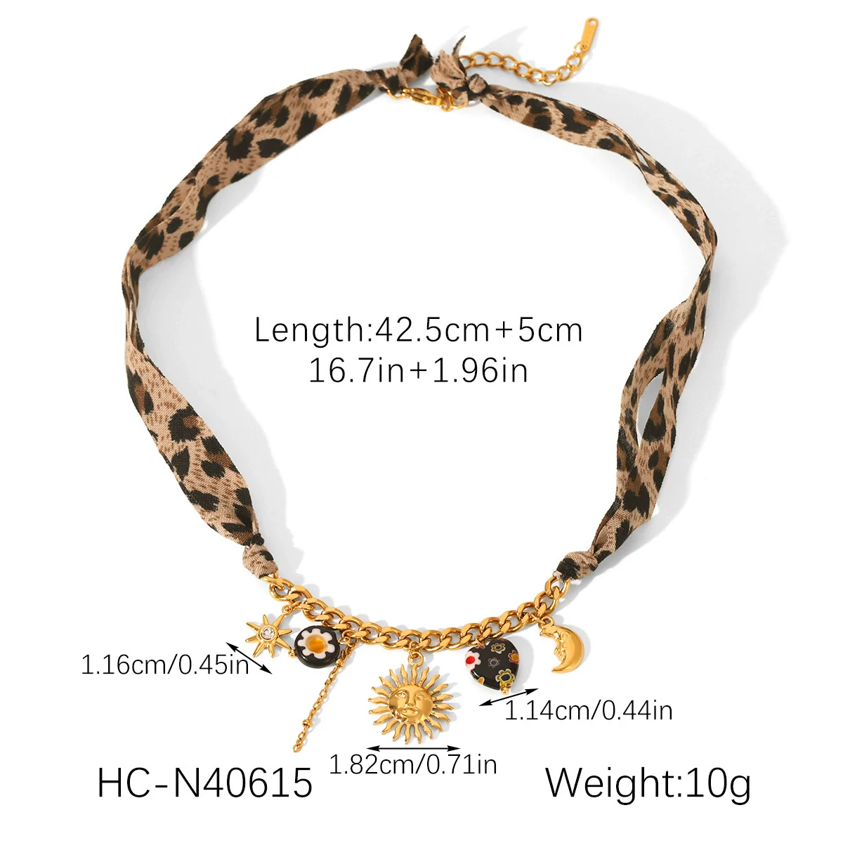 Wholesale Women's Ins Style Geometric Pattern Heart Pendant Jewelry Set Stainless Steel Electroplated Necklace Bracelet Earrings Ring With Cuban Link Chain - Image 10