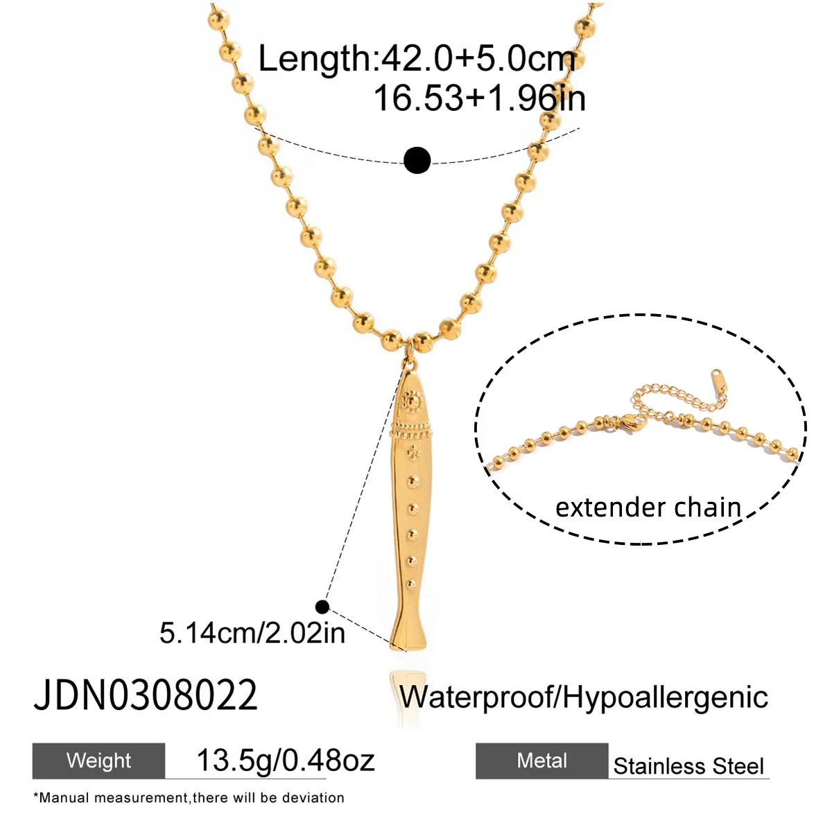 Wholesale Women's Jewelry Set Electroplated Titanium Steel And Stainless Steel Animal Style Earrings And Necklace - Image 7