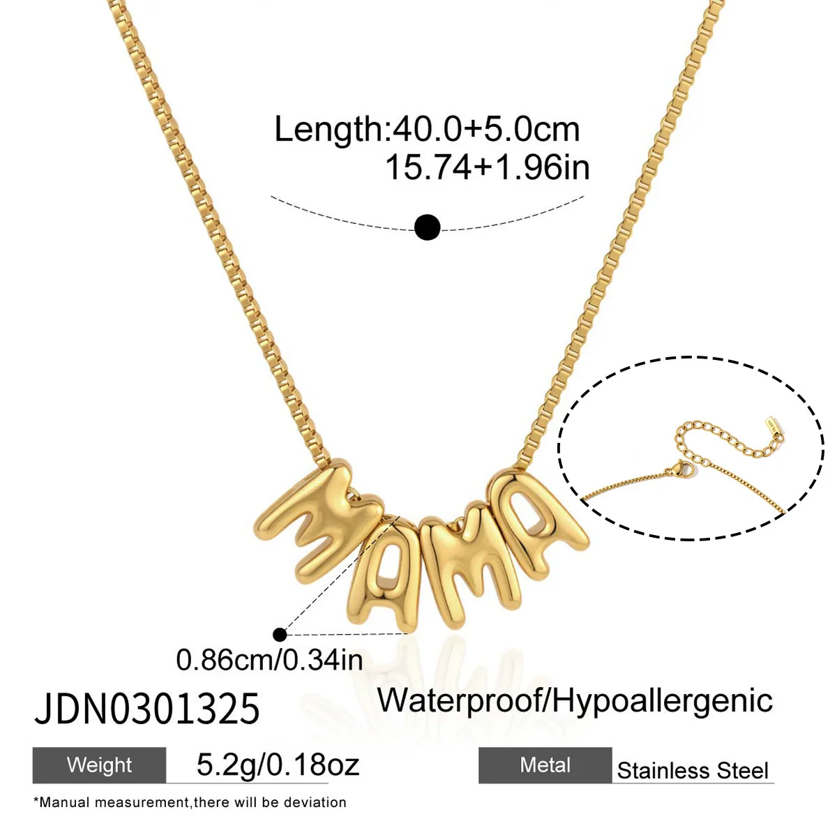 Wholesale Women's Jewelry Stainless Steel Pvd Furnace Vacuum Real Gold Plated Necklace Bracelet Ring With Letters Numbers Text Design - Image 4