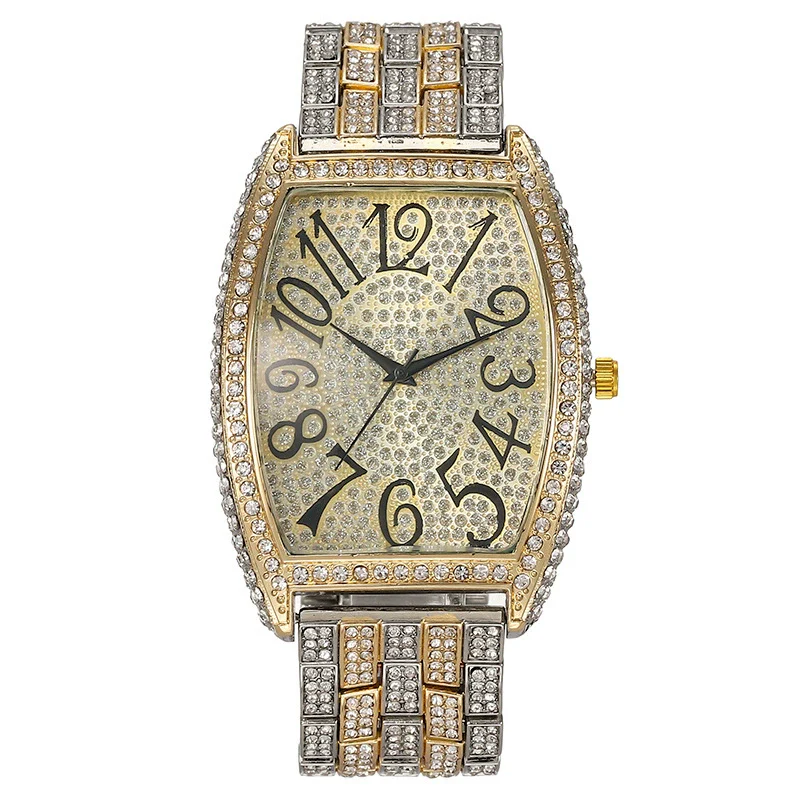 Wholesale Women's Metal Barrel Dial Quartz Watch Fashion Style - Image 6