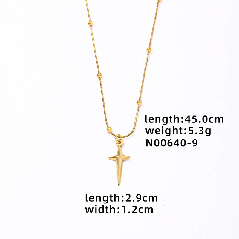 Wholesale Women's Mini Heart Shaped Pendant Clavicle Necklace Copper Titanium Steel Electroplated Niche Design - Image 11