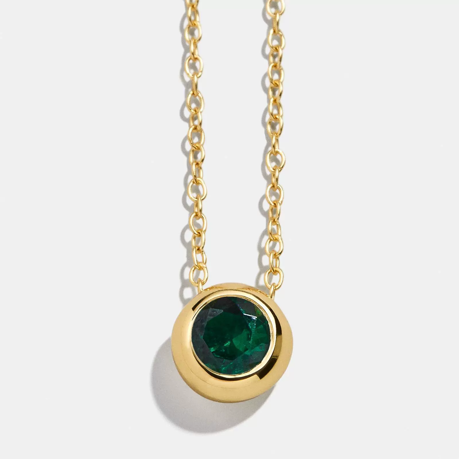 Wholesale Women's Minimalist Geometric Copper Ochain Necklace With Mixed Gemstone Inlay And Diamond Treatment - Image 10