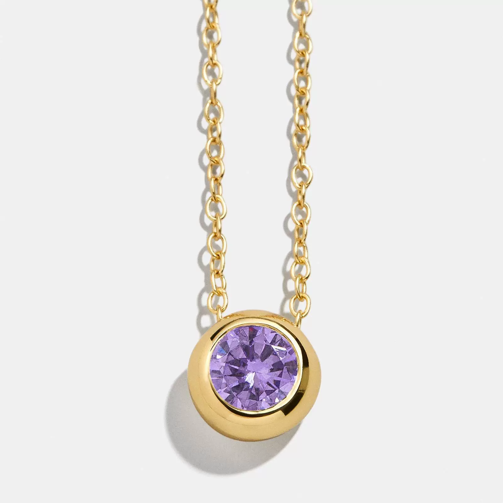 Wholesale Women's Minimalist Geometric Copper Ochain Necklace With Mixed Gemstone Inlay And Diamond Treatment - Image 11