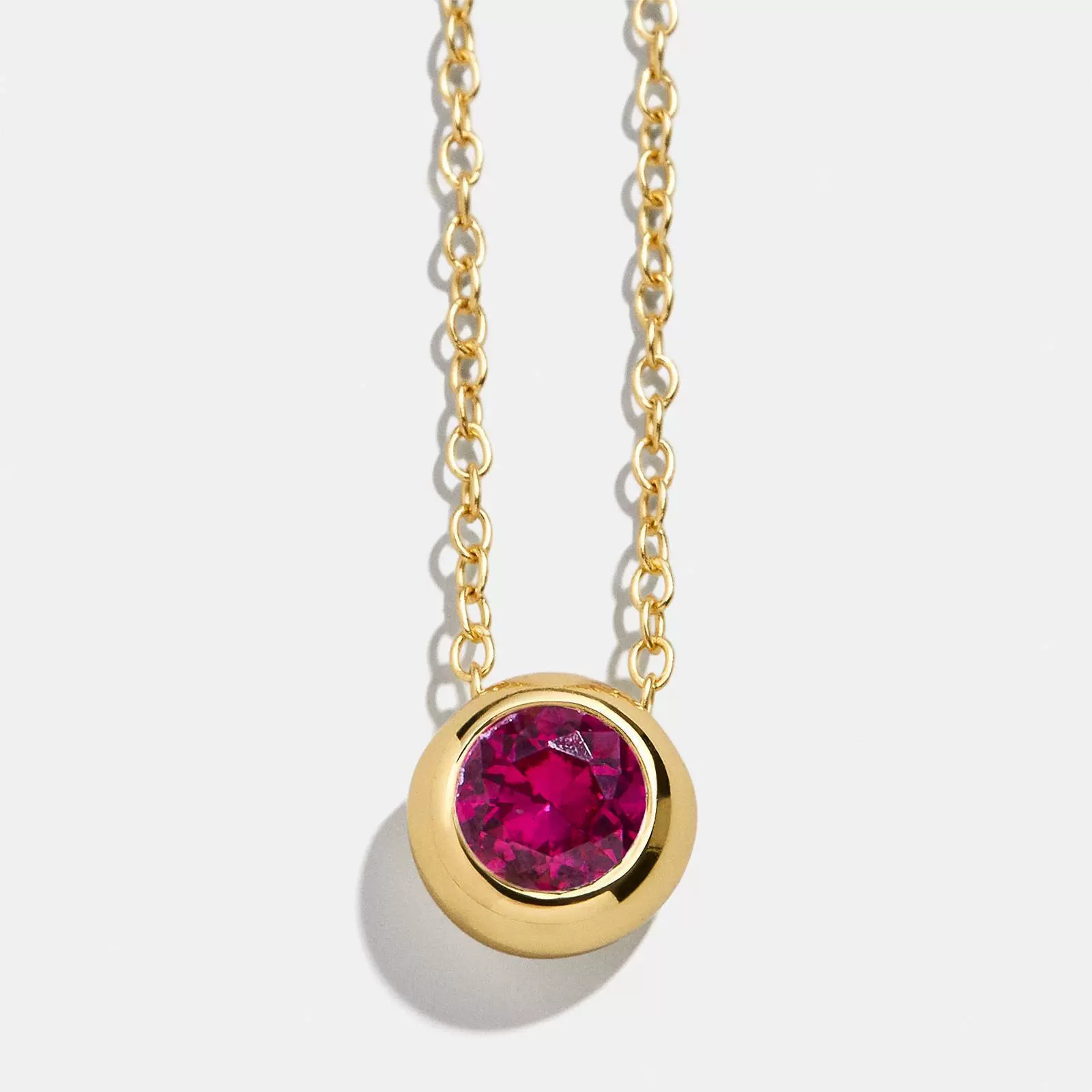 Wholesale Women's Minimalist Geometric Copper Ochain Necklace With Mixed Gemstone Inlay And Diamond Treatment - Image 12