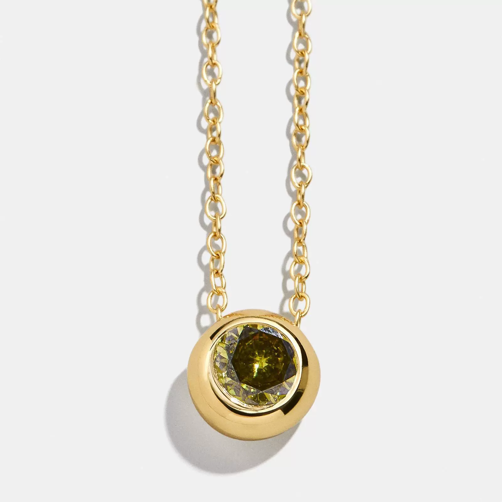 Wholesale Women's Minimalist Geometric Copper Ochain Necklace With Mixed Gemstone Inlay And Diamond Treatment - Image 13