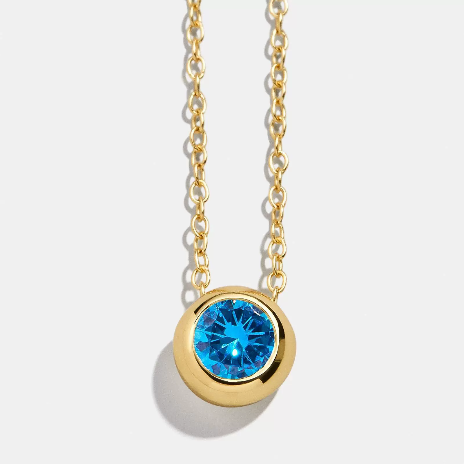 Wholesale Women's Minimalist Geometric Copper Ochain Necklace With Mixed Gemstone Inlay And Diamond Treatment - Image 17