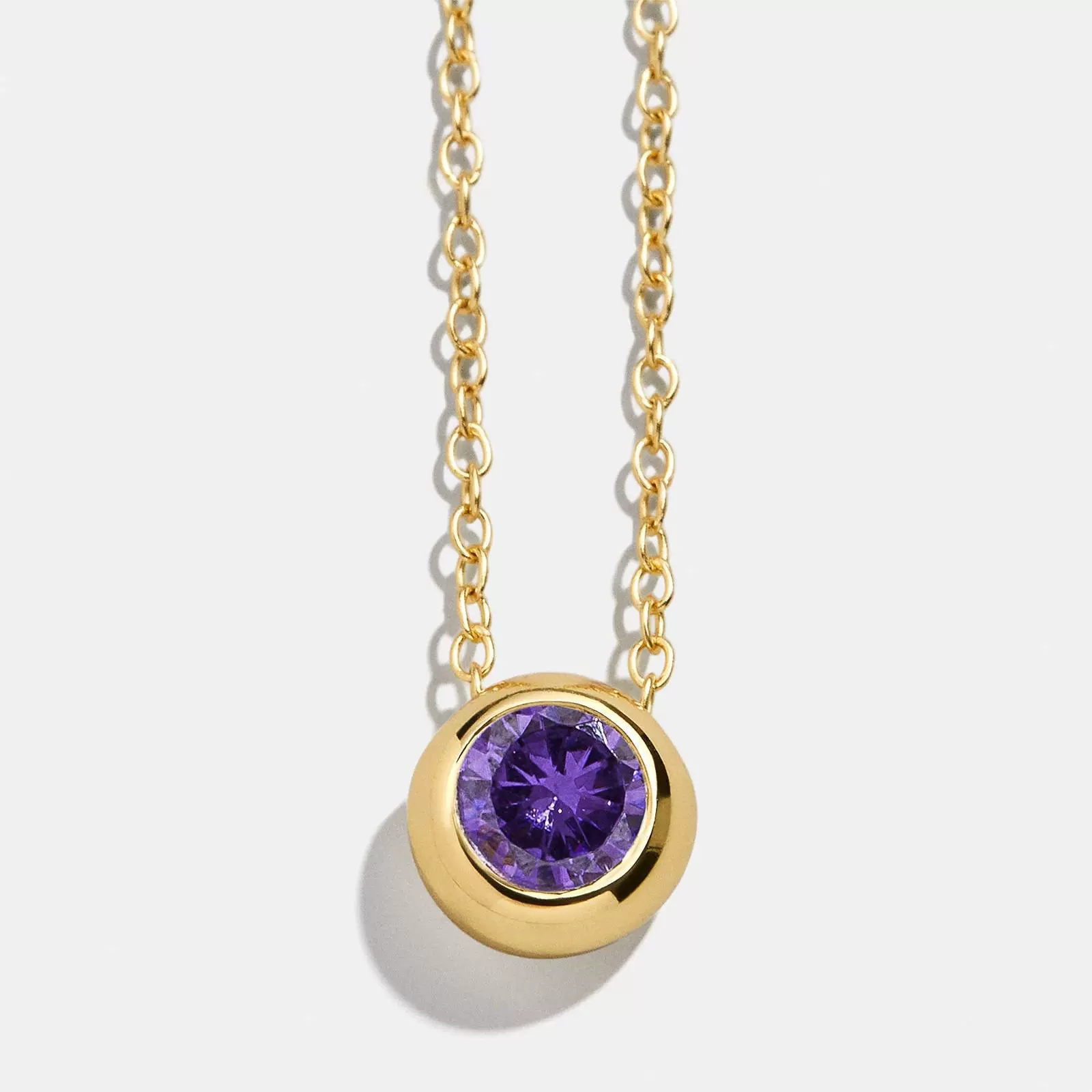 Wholesale Women's Minimalist Geometric Copper Ochain Necklace With Mixed Gemstone Inlay And Diamond Treatment - Image 7
