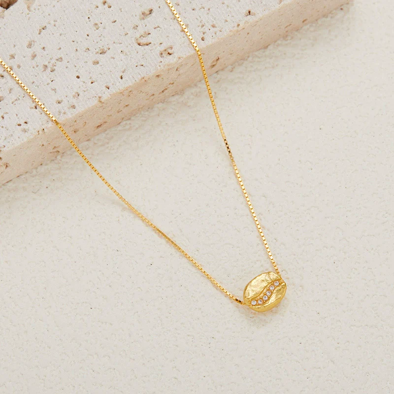Wholesale Women's Princess Style Geometric Pattern Zirconia S925 Sterling Silver Necklace - Image 2