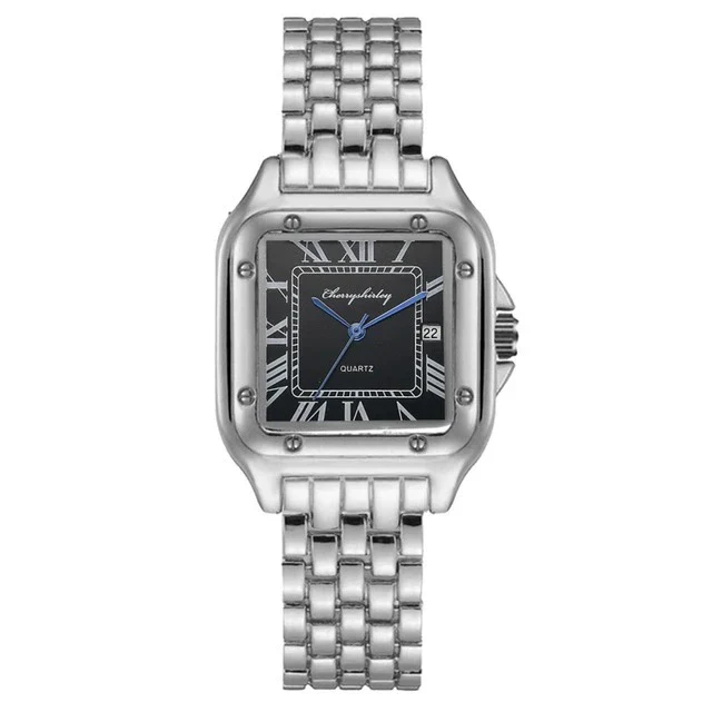 Wholesale Women's Quartz Watch Square Simple Design Stainless Steel Alloy Leisure Style - Image 6