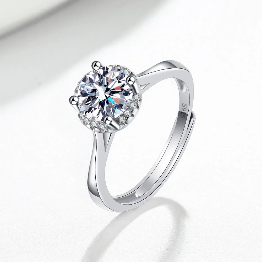 Wholesale Women's Ring S925 Sterling Silver Geometric Electroplating Style - Image 6