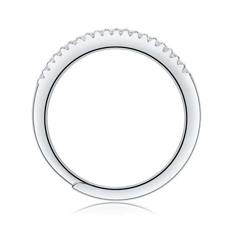 Wholesale Women's S925 Silver Ring With Geometric Pattern And Electroplating Process - Image 2