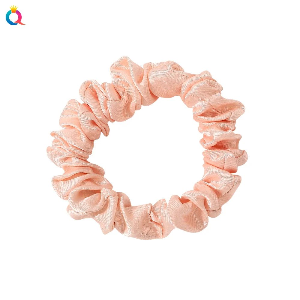 Wholesale Women's Satin Large Intestine Shape Hair Ring Manual Crafted - Image 4