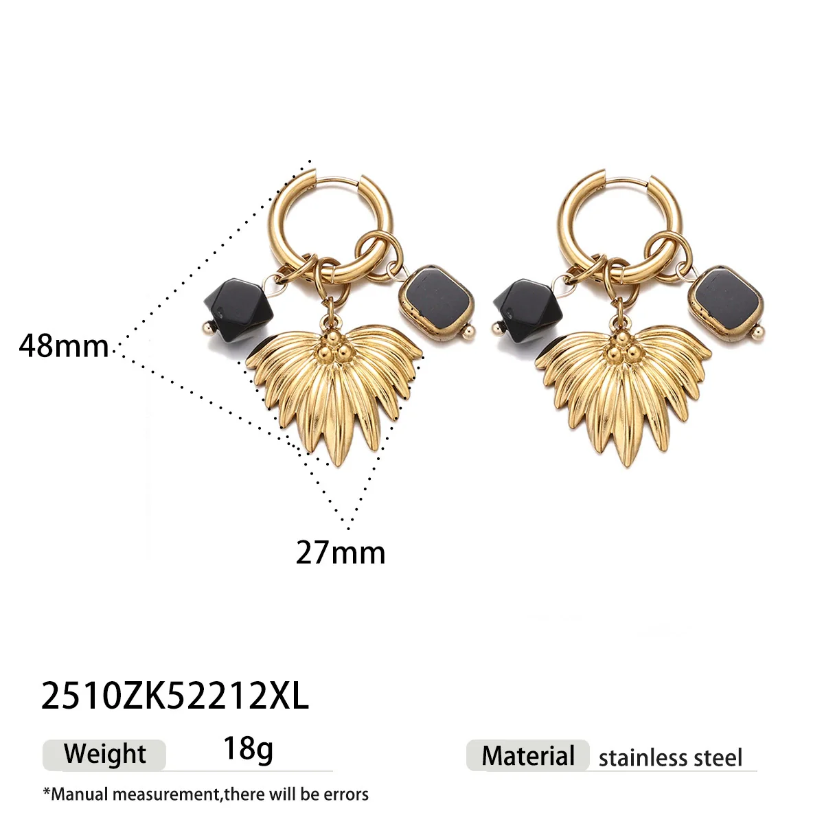 Wholesale Women's Stainless Steel And Titanium Steel Electroplated Sweater Chain Necklace And Earrings Jewelry Set In Minimalist Ins Style - Image 6