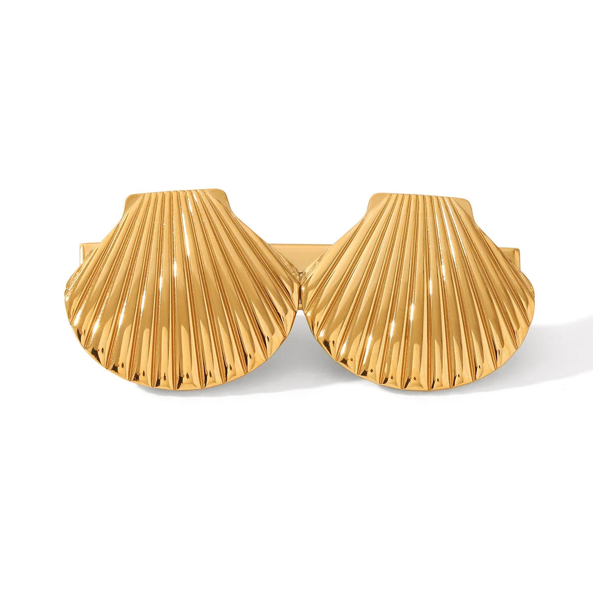 Wholesale Women's Stainless Steel Electroplated Ins Style Minimalist Duckbill Hair Clip Hair Accessory - Image 5