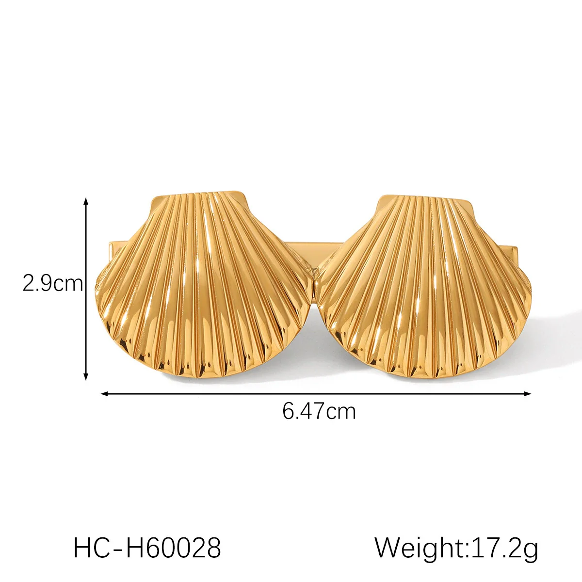 Wholesale Women's Stainless Steel Electroplated Ins Style Minimalist Duckbill Hair Clip Hair Accessory - Image 6