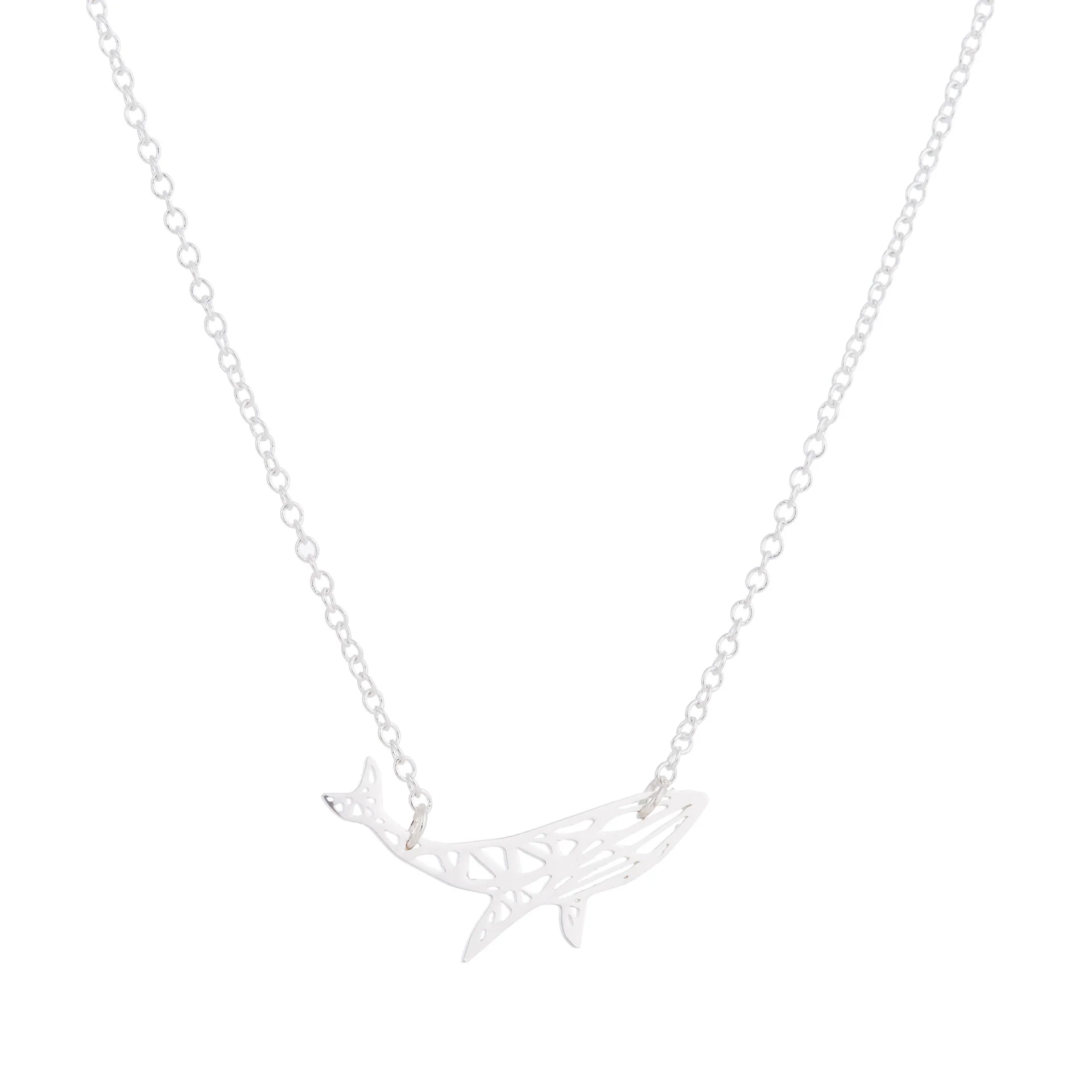Wholesale Women's Stainless Steel Ochain Necklace With Simple Style And Marine Animal Pattern - Image 7