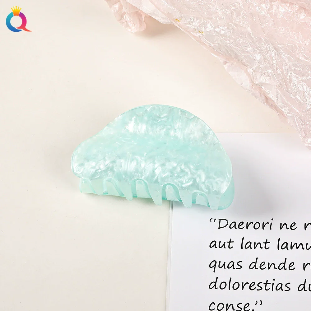 Women's Acrylic Handmade Shark Clip Hair Accessories - Image 11
