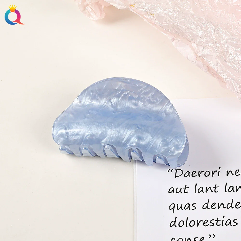Women's Acrylic Handmade Shark Clip Hair Accessories - Image 8
