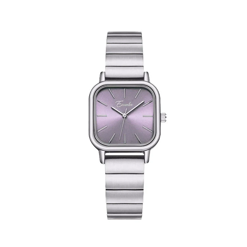 Women's Alloy Band Square Watch Temperament Simple Green - Image 5