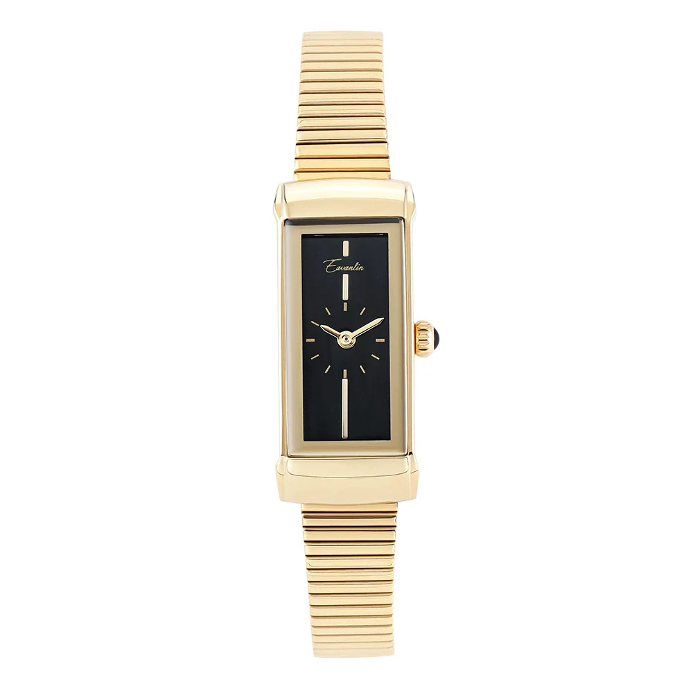 Women's Alloy Belt Rectangular Quartz Watch With Simple Elegant Style - Image 6
