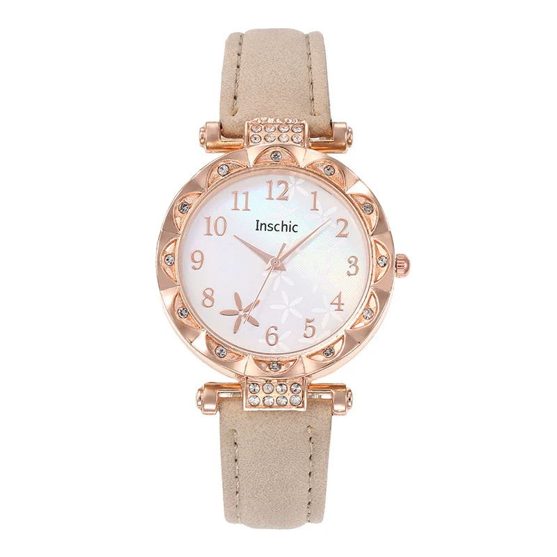 Women's Alloy Case Quartz Belt Watch With Imitation Leather Strap Round Dial Starfish Design Leisure Style - Image 10