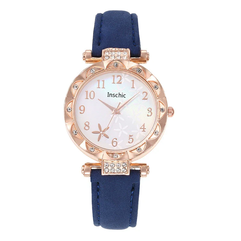 Women's Alloy Case Quartz Belt Watch With Imitation Leather Strap Round Dial Starfish Design Leisure Style - Image 11