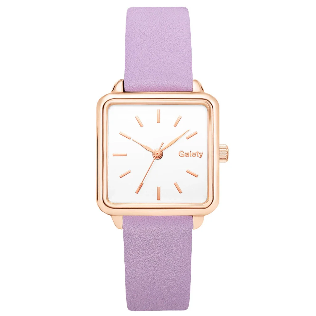 Women's Alloy Case Quartz Watch With Printed Logo Round Dial And Leisure Style - Image 7