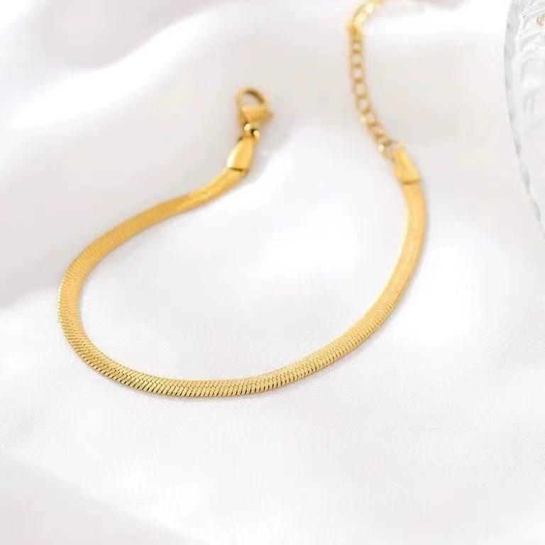 Women's Alloy Chain Bracelet With Electroplating And Geometric Style - Image 4