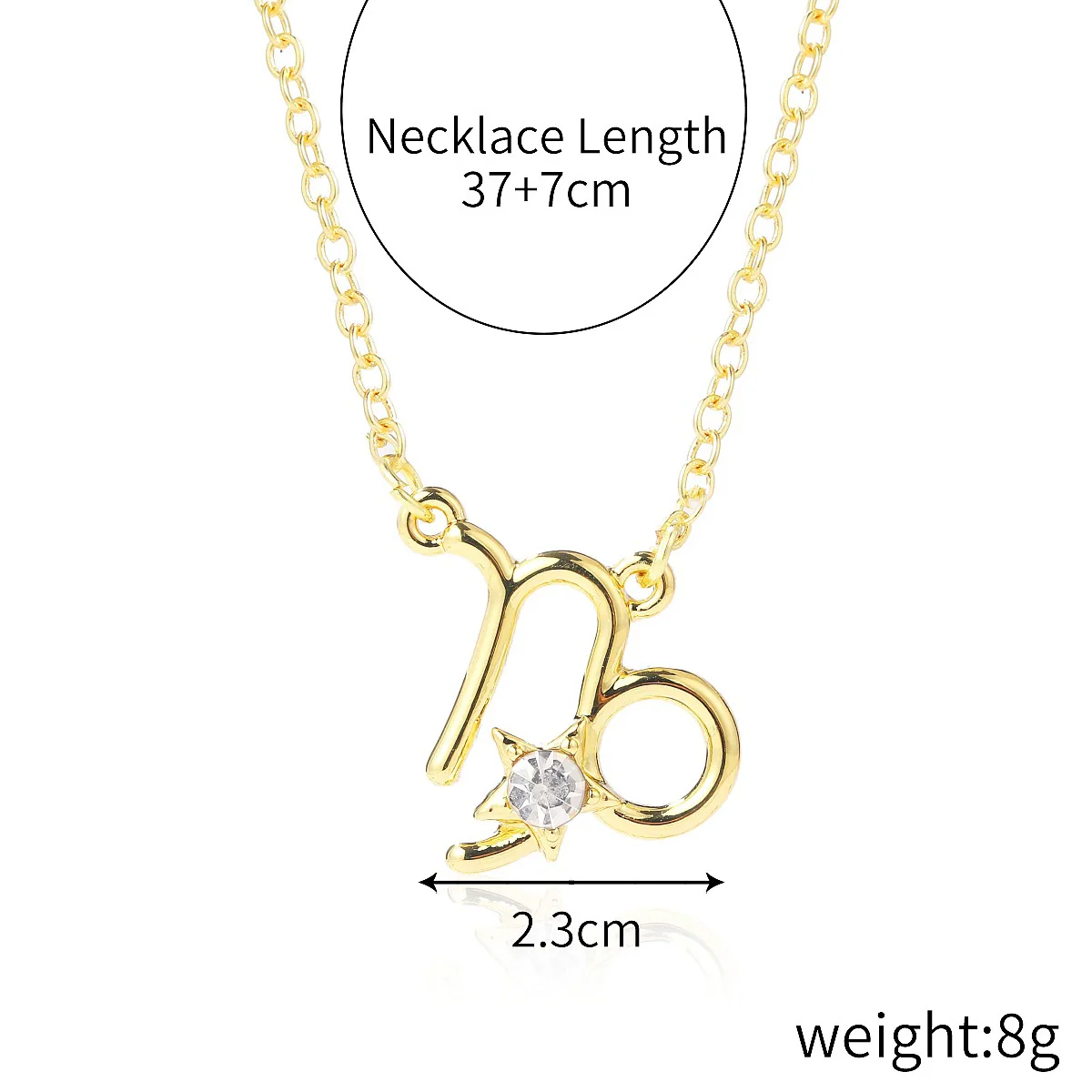 Women's Alloy Constellation O Chain Necklace - Image 15