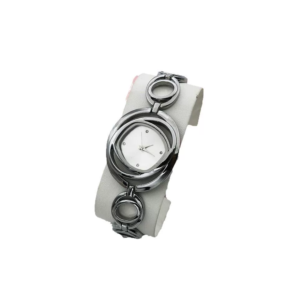 Women's Alloy Fashion Quartz Watch With Rhombus Dial - Image 5