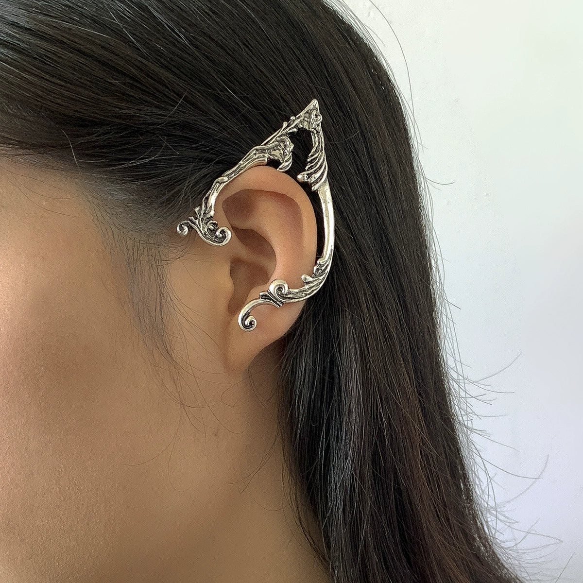 Women's Alloy Geometric Style Electroplated Earring Ear Hanging Ear Clip Ear Bone Clip - Image 11